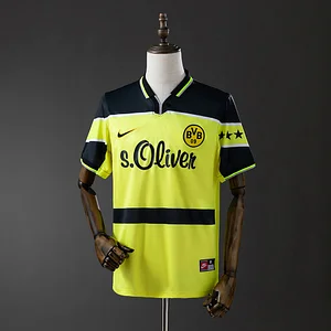 1997 Retro Dortmund Home Football Shirt