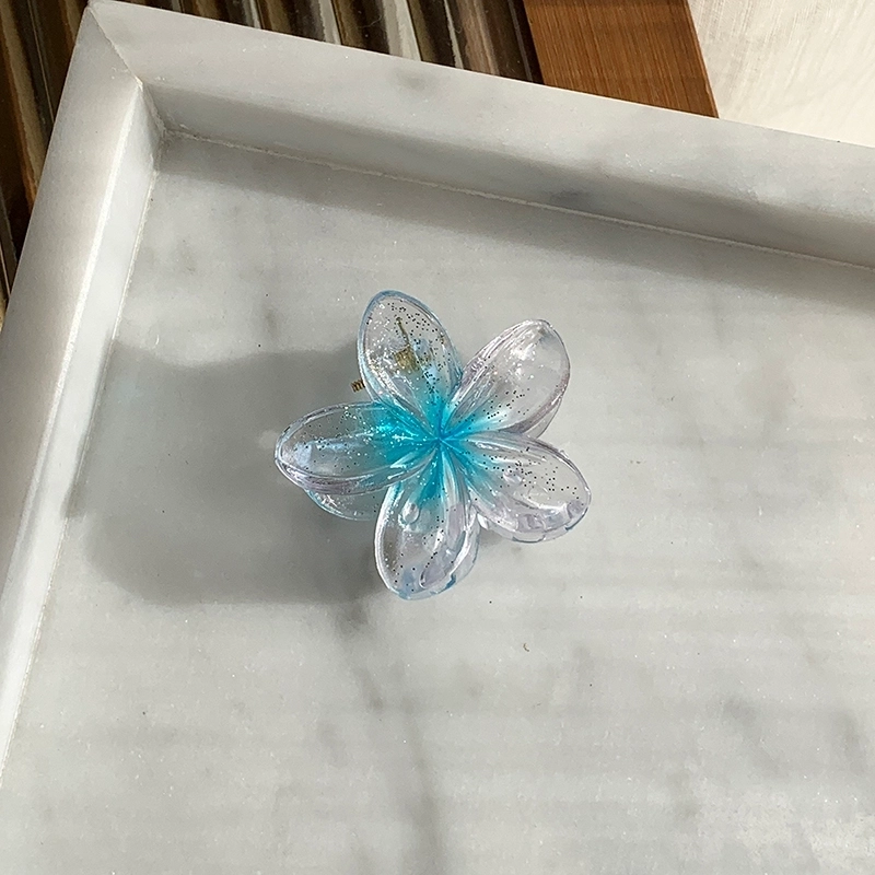 Women’s Sweet Minimalist Flower Plastic Hair Claws