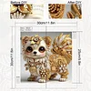 Diamond Painting-DIY Crystal Rhinestone Golden Puppy