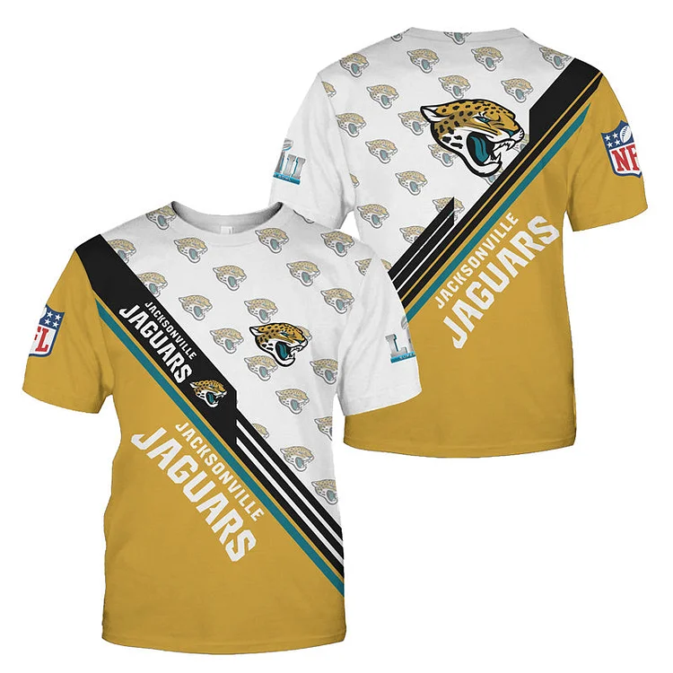Jacksonville Jaguars All Over Print T-Shirt