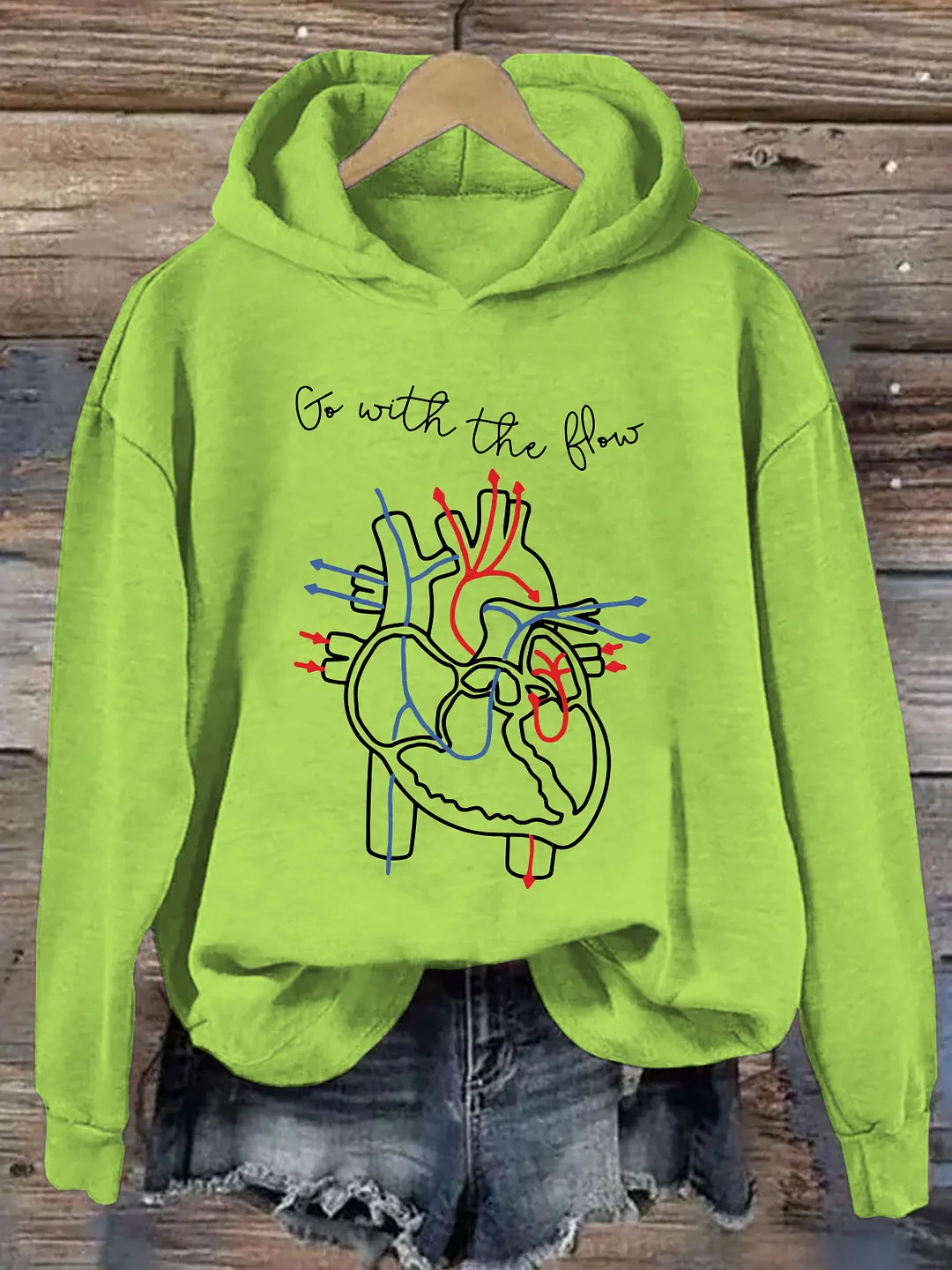 Go With The Flow Hoodie