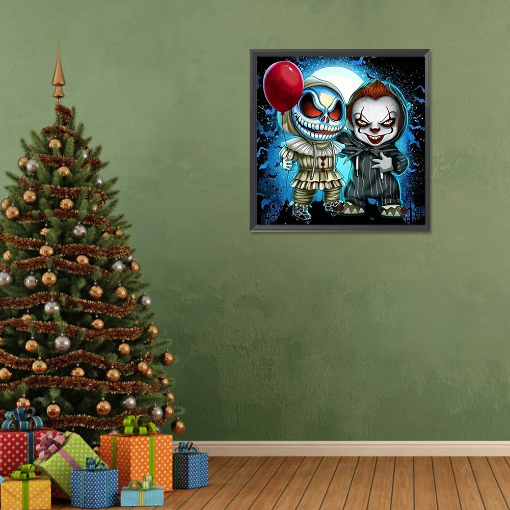 Diamond Painting - Full Round Drill - The Ghostbusters Brothers(Canvas|30*30cm)