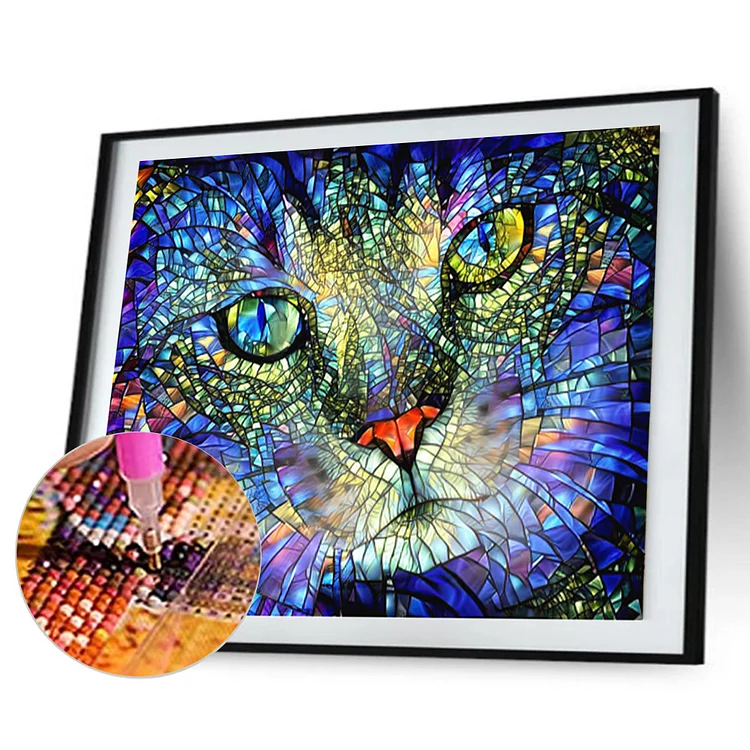 Full Square Diamond Painting - Cat 40*30CM