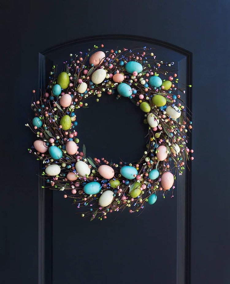 2022 New Easter Decoration - Egg Wreath
