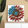 Diamond Painting-DIY Crystal Rhinestone Flag flower