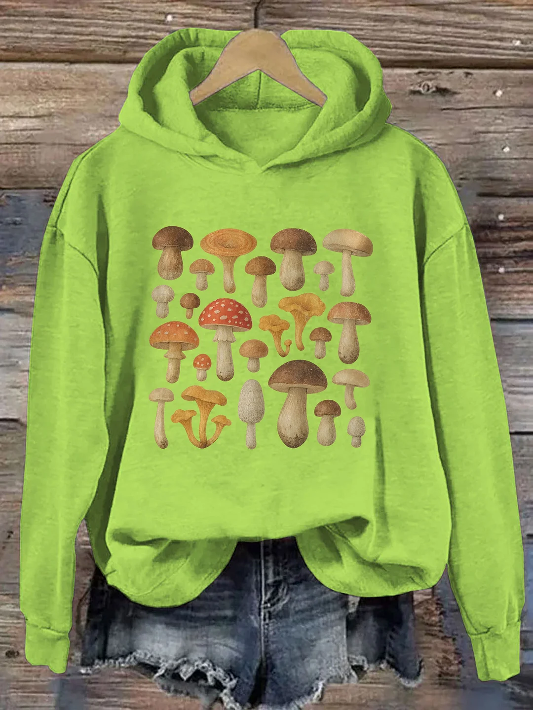 Vintage Mushroom Hoodie