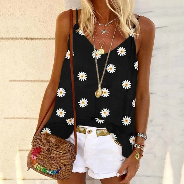 Vintage Fashion T Shirt 2020 Women Summer Floral Off Shoulder T-shirt Sleeveless Top Woman Plus Size Oversized Tee Shirt Femme