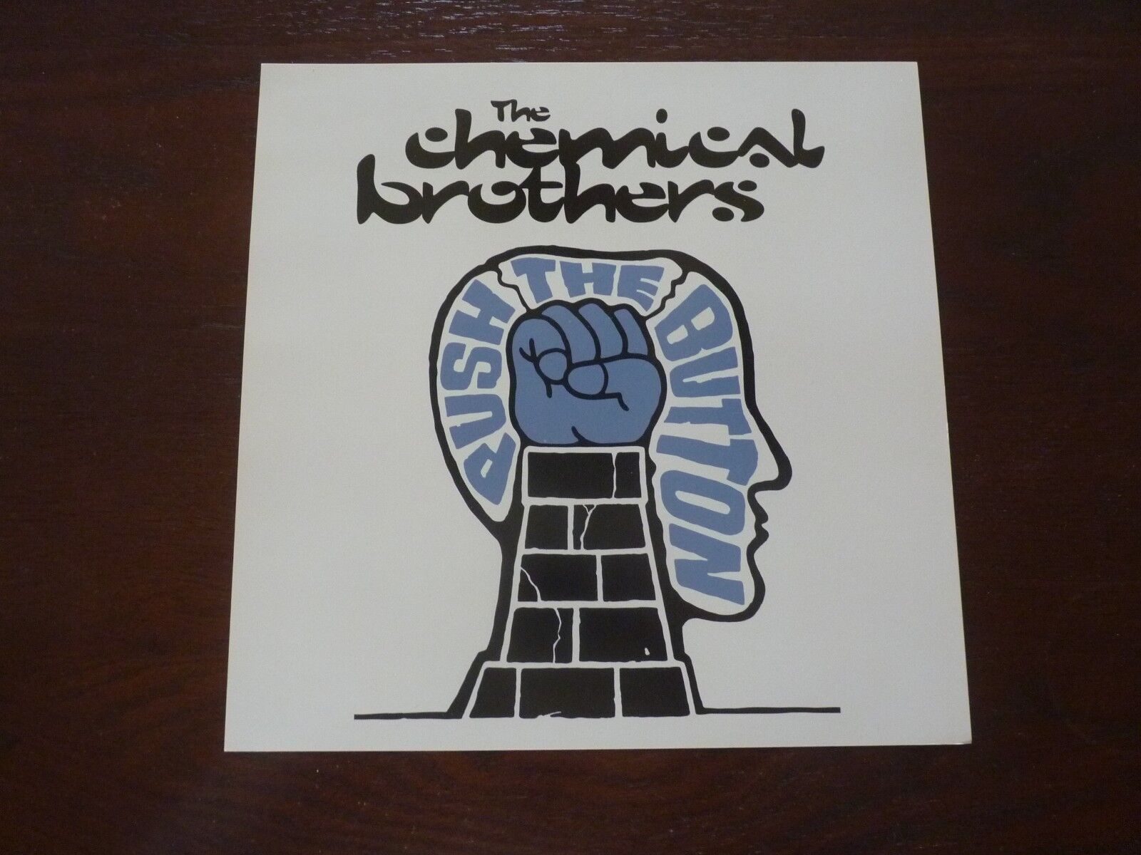 Chemical Brothers Push the Button Promo LP Record Photo Poster painting Flat 12x12 Poster