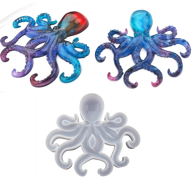Large Octopus Silicone Resin Mold