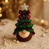 DIY Crochet Christmas Tree Gnome Kit Decoration For Unique Gift 