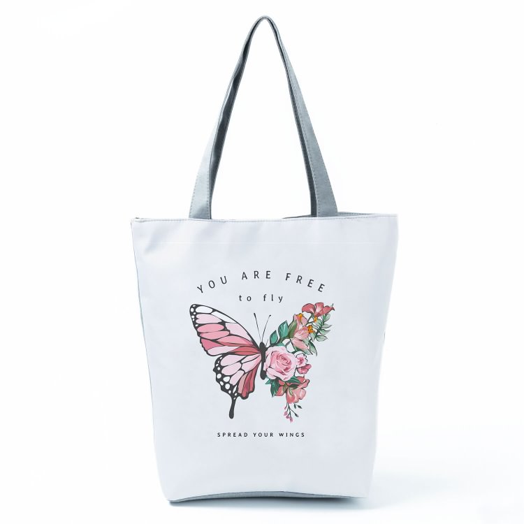 Zipped Tote Bag - Sloth