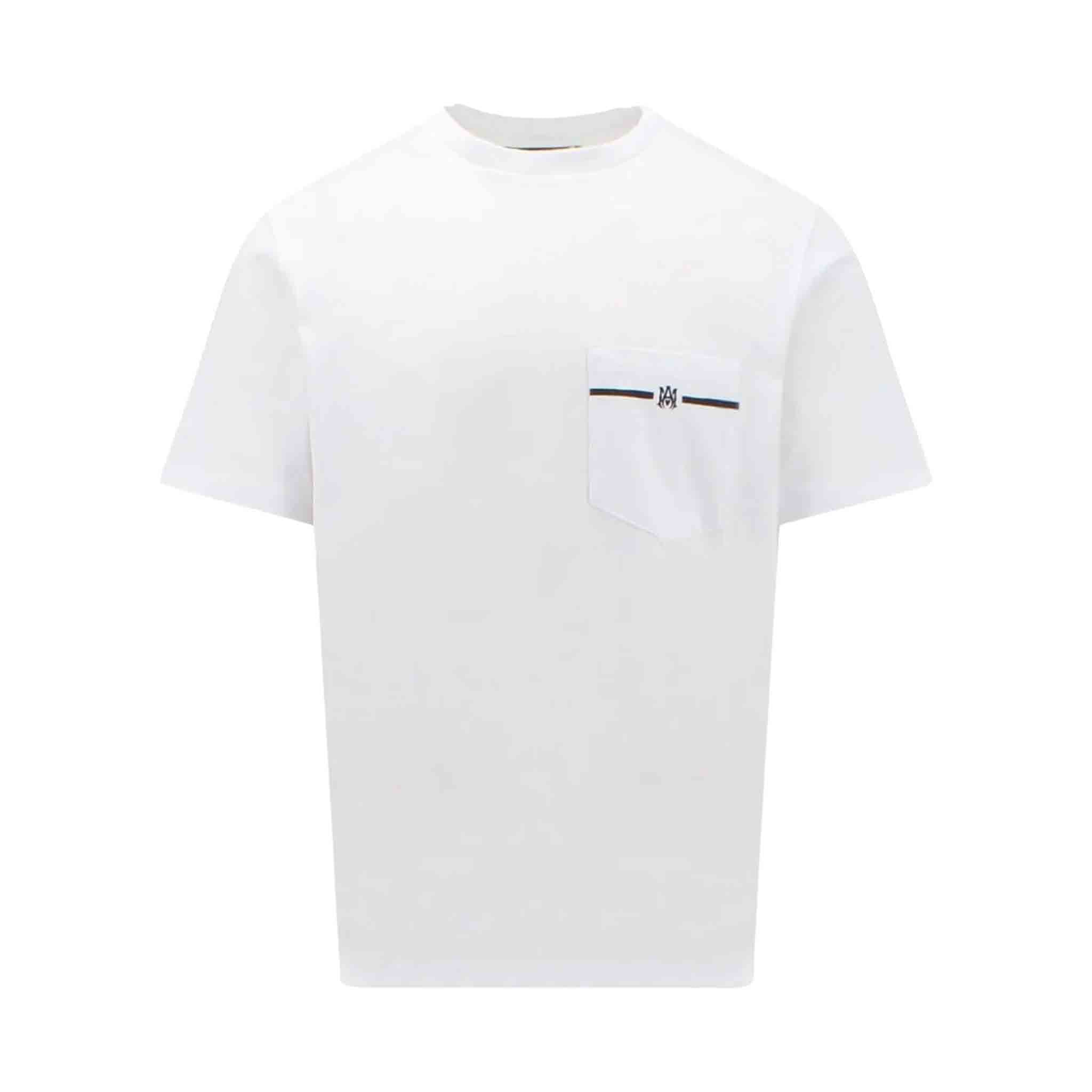 Amiri MA Pocket T-Shirt in White