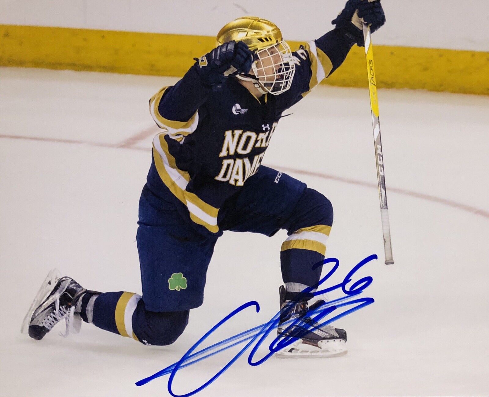 Cam Morrison Signed Autographed Notre Dame Fighting Irish 8x10 Photo Poster painting Coa