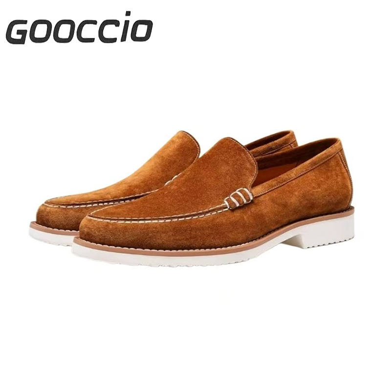 TF199 Prenium Suede Calf-Skin Loafers For Men  GOOCCIO   