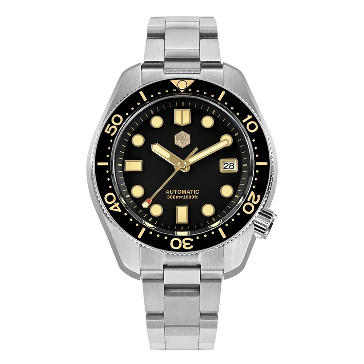 San Martin 44mm Vintage MM300 Automatic Dive Watch SN087 San Martin Watch san martin watchSan Martin Watch