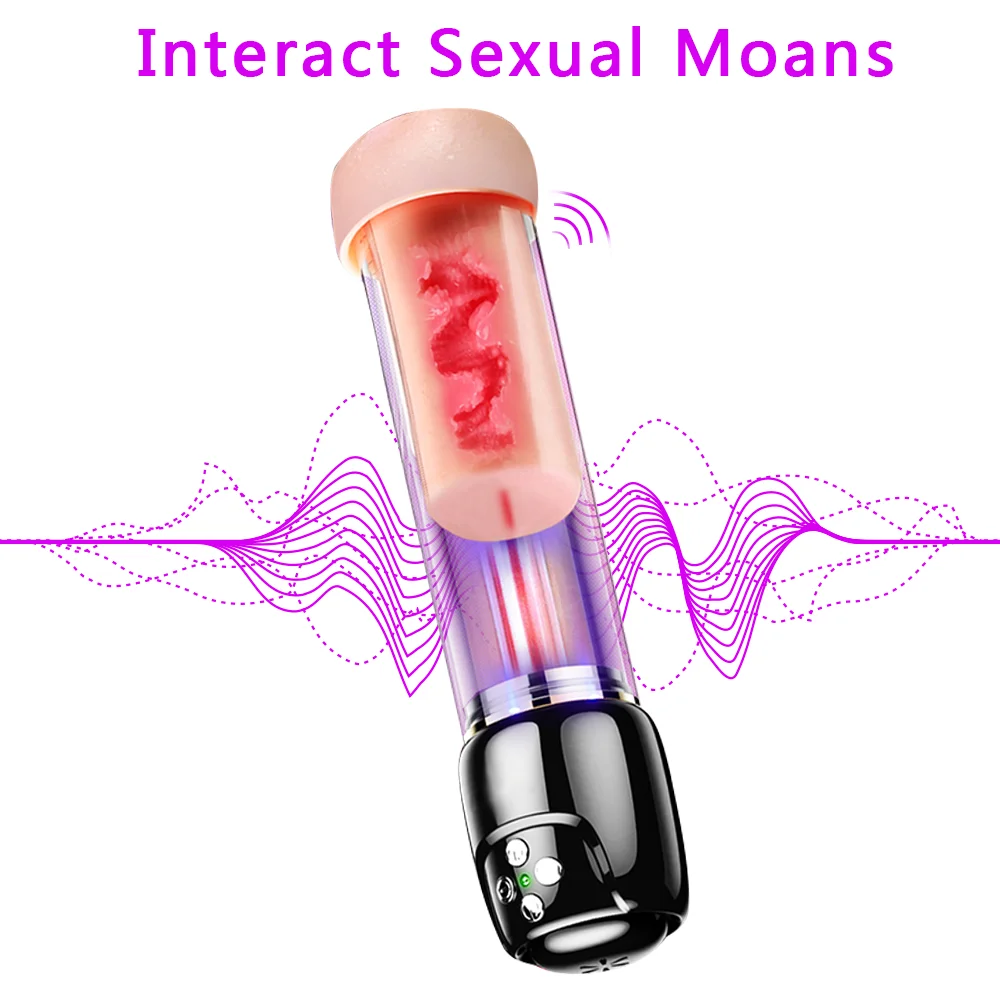 Electric Penis Pump Male Masturbator Penis Extender Enhancer
