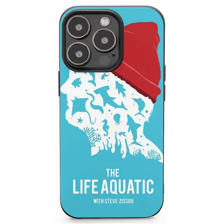 The Life Aquatic Movie Art Mobile Phone Case Shell For IPhone 13 and iPhone14 Pro Max and IPhone 15 Plus Case - Heather Prints Shirts