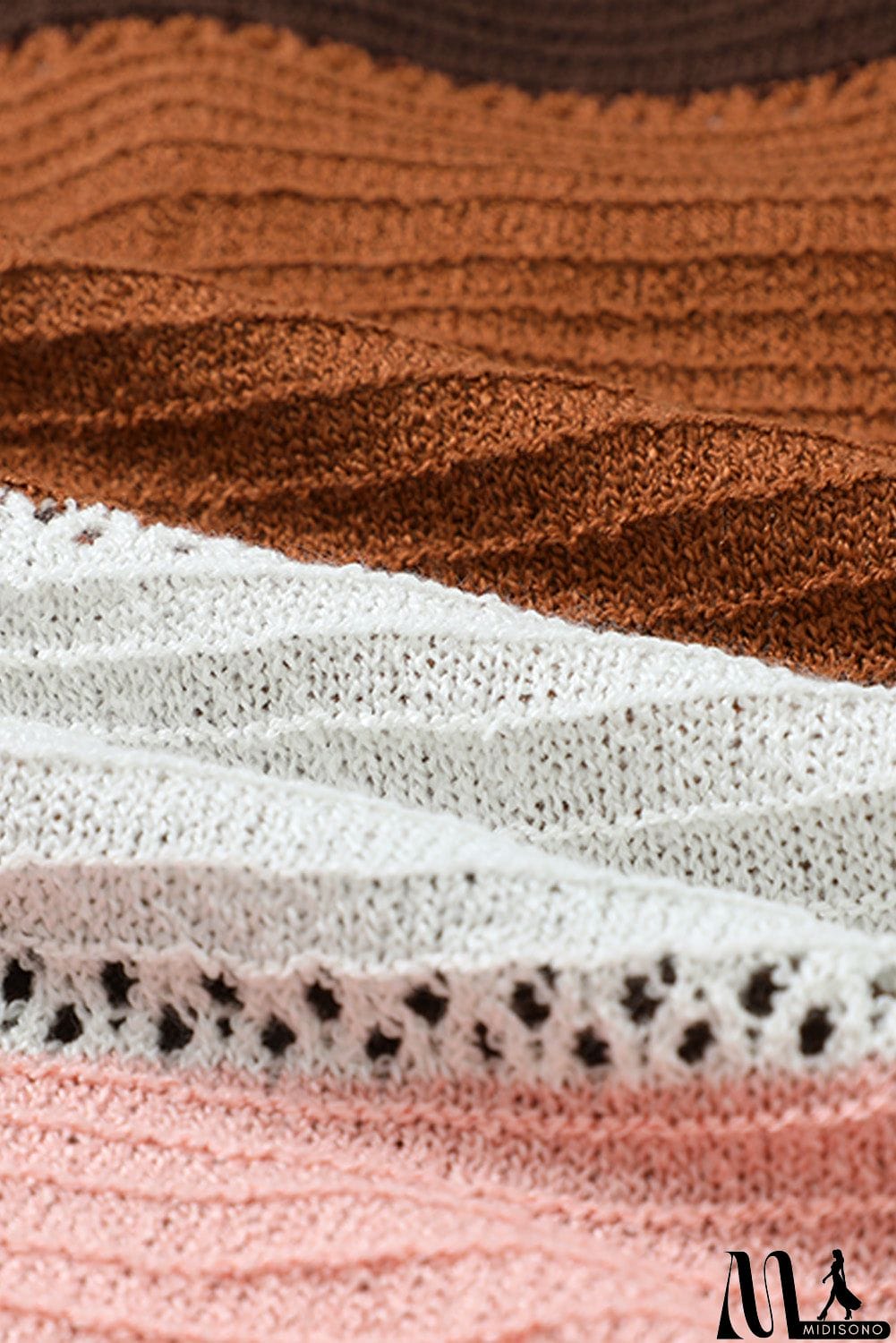 MidiSono - Classic Beach Bonfire Knitted Hoodie