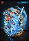GX Evolution Series Swampert Family with LED - Pokemon Resin Statue - Fantasy Studios