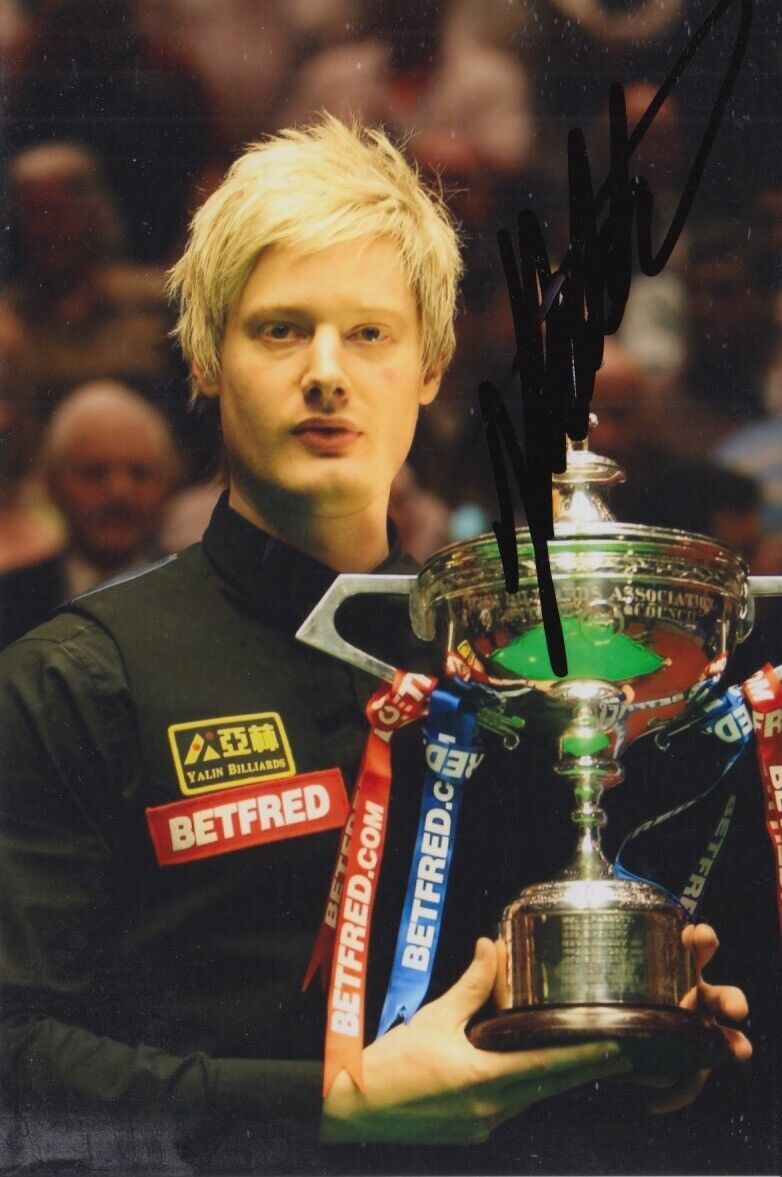 NEIL ROBERTSON HAND SIGNED 6X4 Photo Poster painting SNOOKER AUTOGRAPH 1