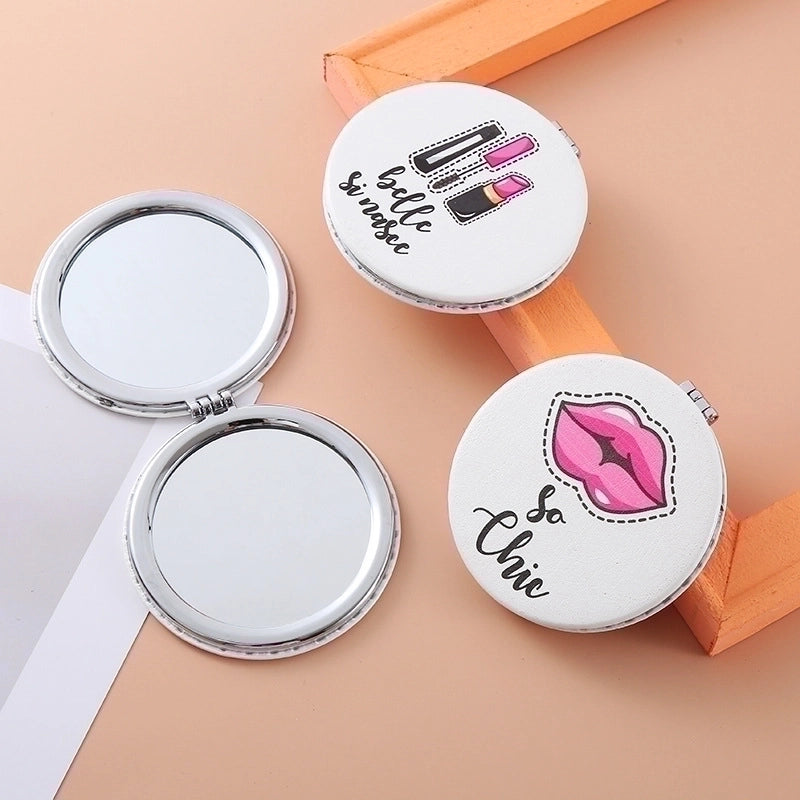 Lady Cartoon Glass Mirror 1 Piece