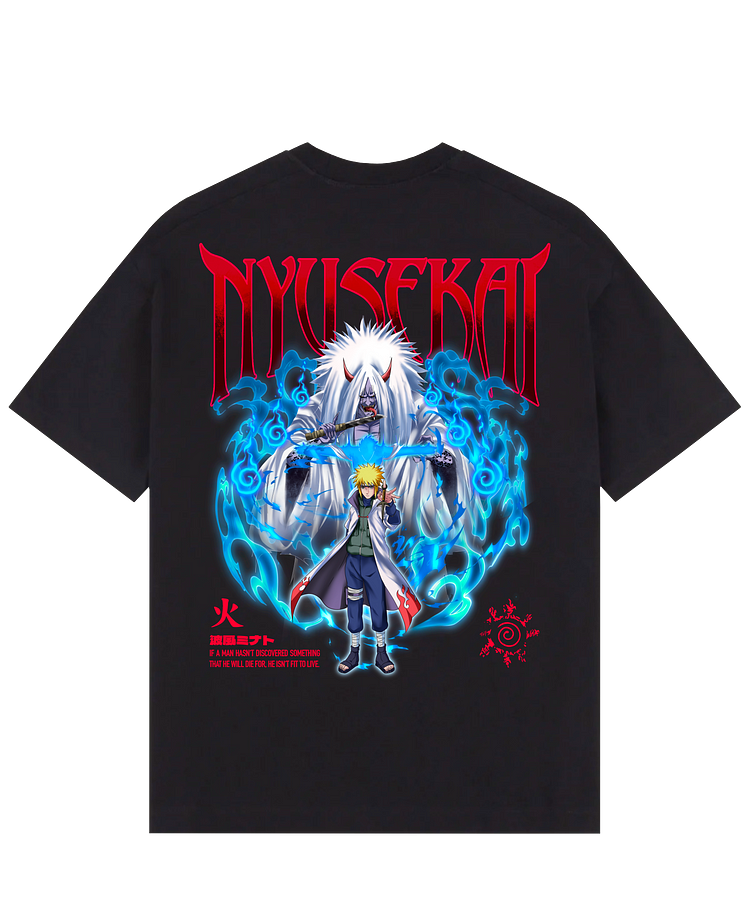 "Minato X Shiki Fuujin - Naruto Shippuden" Oversize T-Shirt