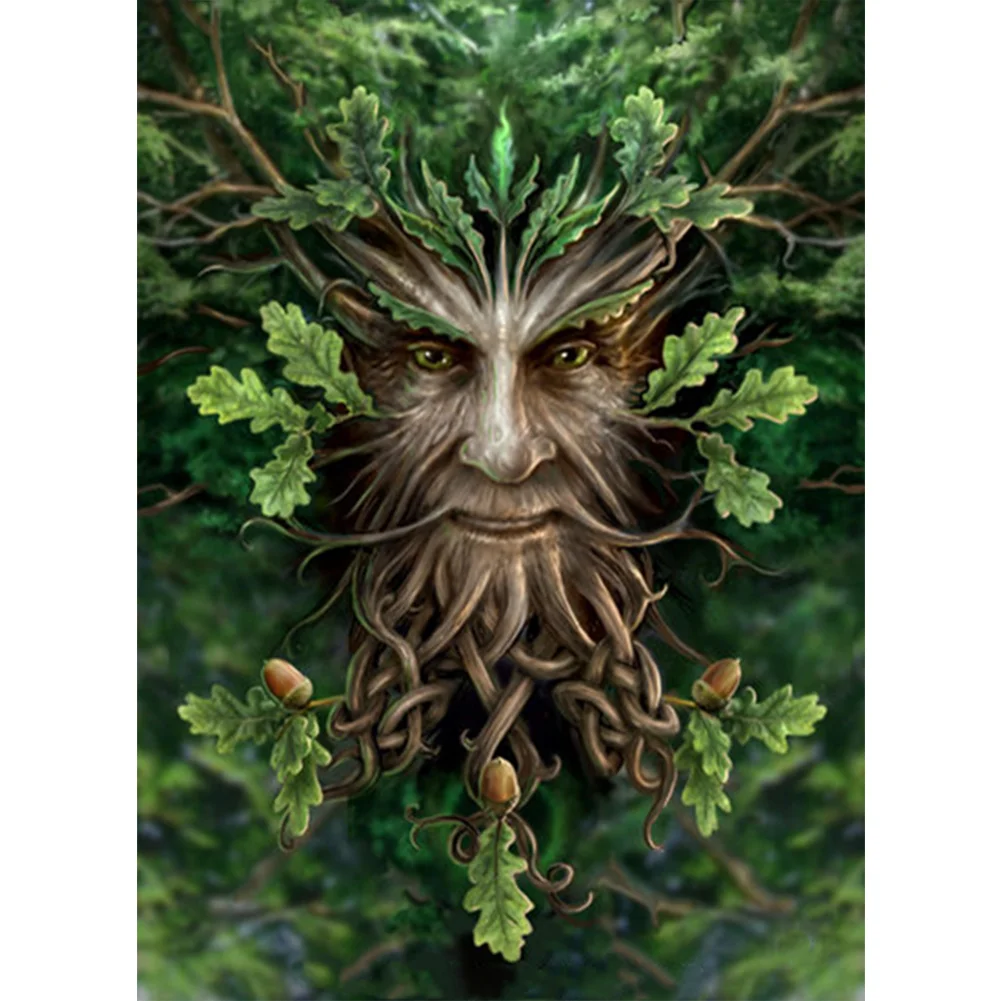 Partial AB Diamond Painting - Full Round Drill - Tree(Canvas|45*60cm)