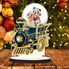 DIY Mickey Mouse Diamond Painting Single-sided Wooden Desktop Ornaments