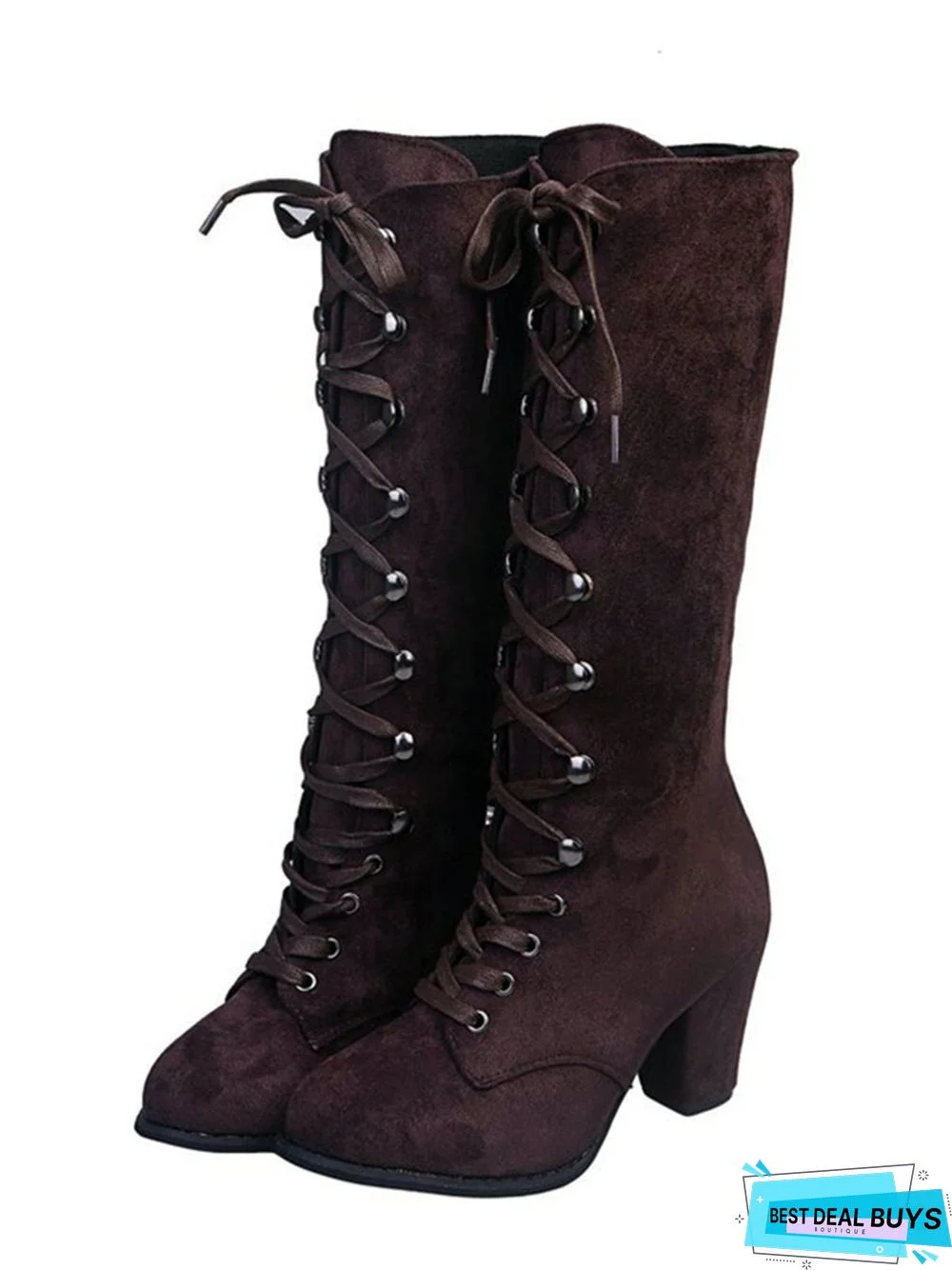 Simple Suede Martin Combat Boots