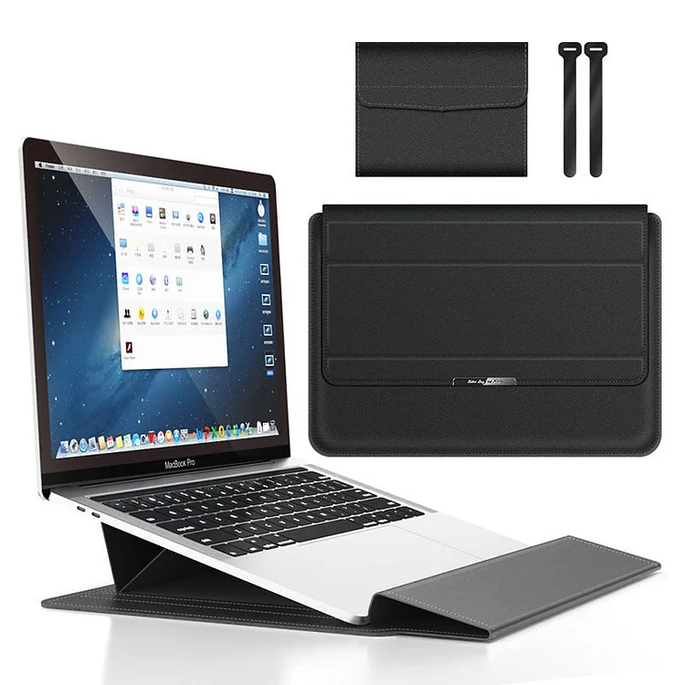 Laptop Sleeve Case Leather Case with Adjustable Stand | 168DEAL