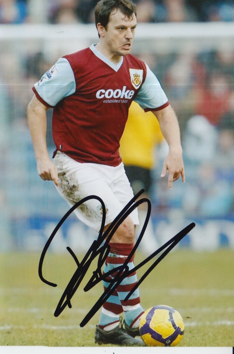 BURNLEY HAND SIGNED ROBBIE BLAKE 6X4 Photo Poster painting 1.