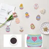 8Pcs DIY Easter Egg Chicken Diamond Painting Fridge Magnets
