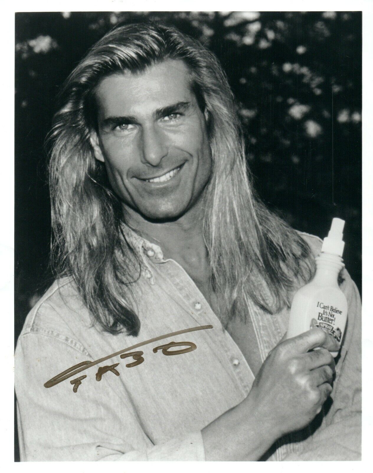 Fabio Lanzoni Model Actor Hand Signed Autograph 8x10 Photo Poster painting