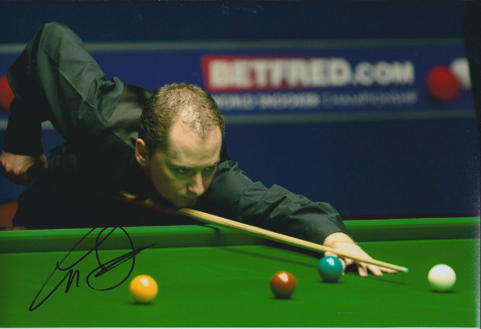 Graeme DOTT SIGNED Snooker Autograph 10x8 Photo Poster painting AFTAL COA Brazil Master Finalist