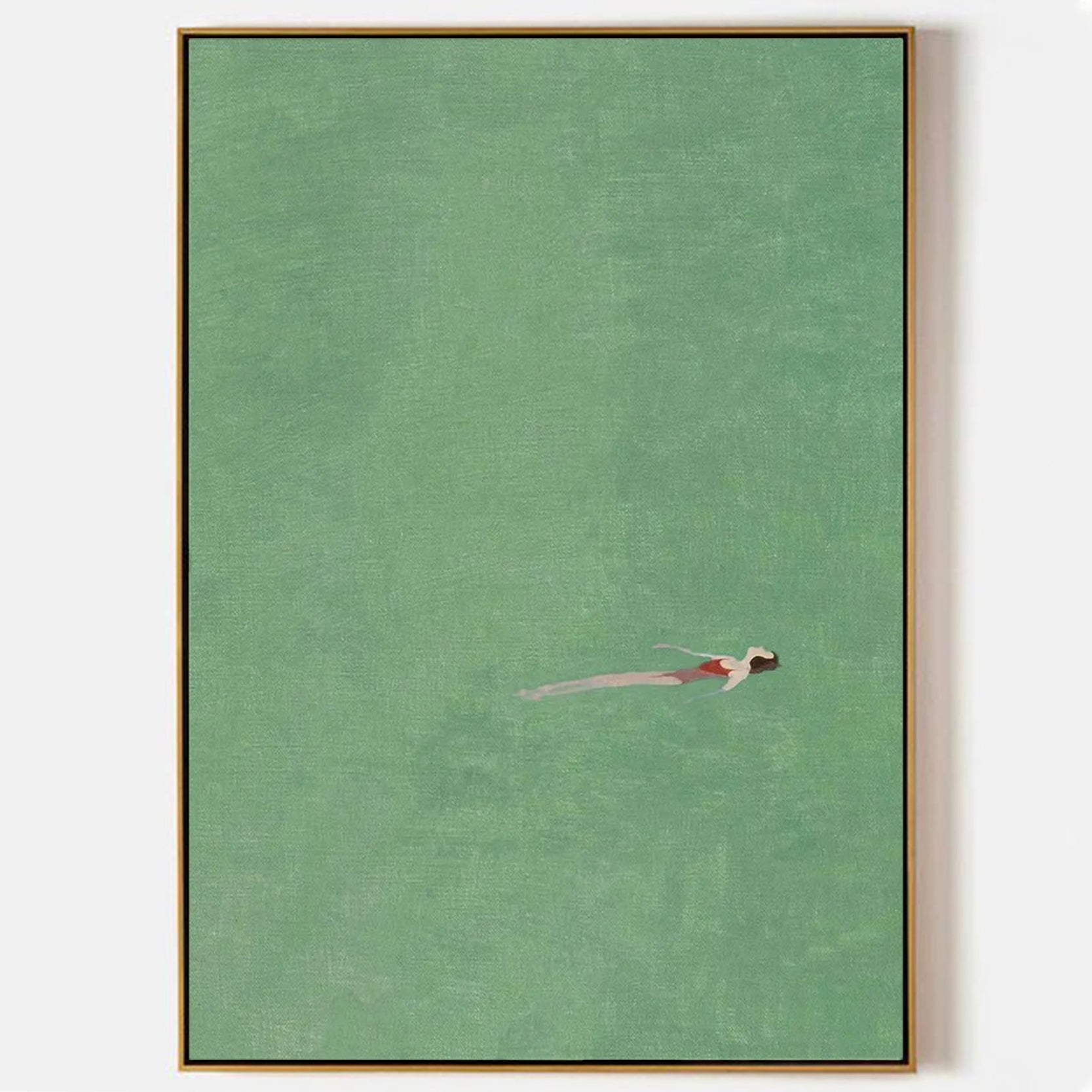 Arabelart Scandinavian-Style Artwork &ndash; Serene Floating Woman