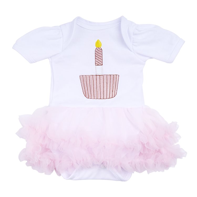 [Limited Time Special] 20"- 22" Reborn Girl Dolls Baby Cake Dress Clothing Accessories Minibabydolls® Minibabydolls®