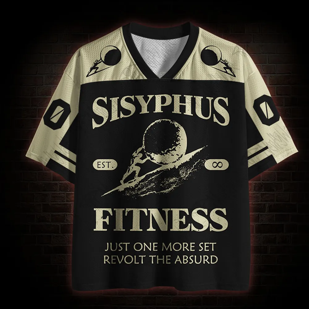 Just One More Set Mesh Jersey