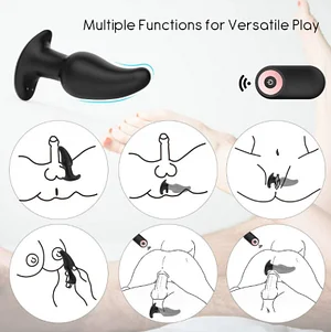 Adult Fun Products Anal Plug With Remote Control Vibration