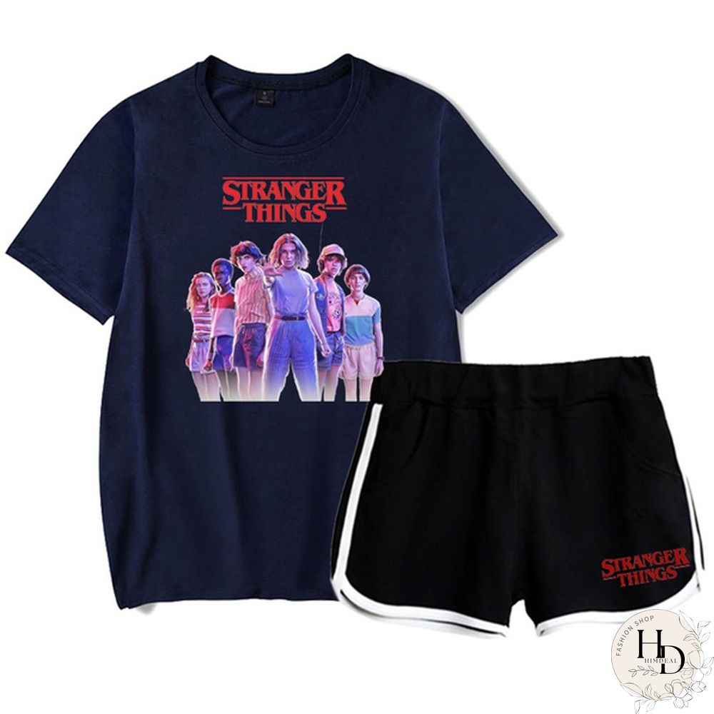 Stranger Things Season Shirt Women Upside Down Eleven Female Graphic Grunge T-Shirt Femme