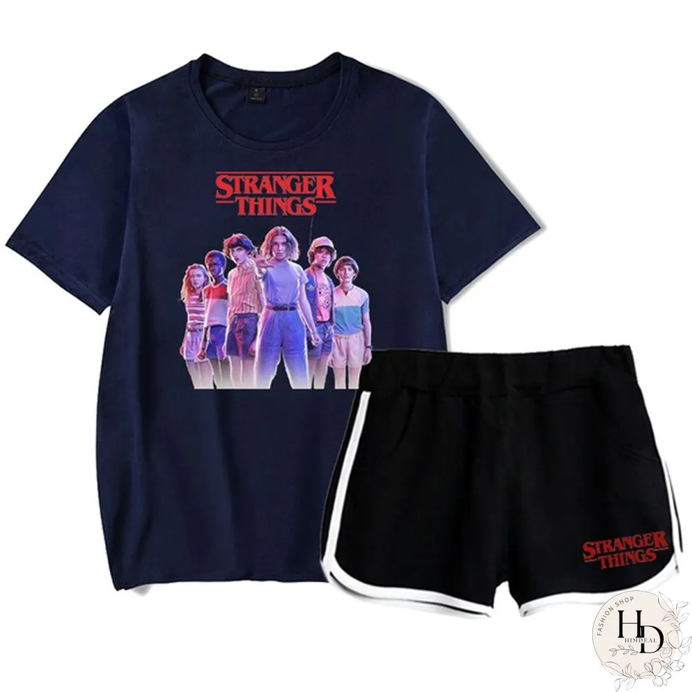 Stranger Things Season Shirt Women Upside Down Eleven Female Graphic Grunge T-Shirt Femme