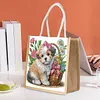 DIY Puppy Diamond Painting Shopping Bag