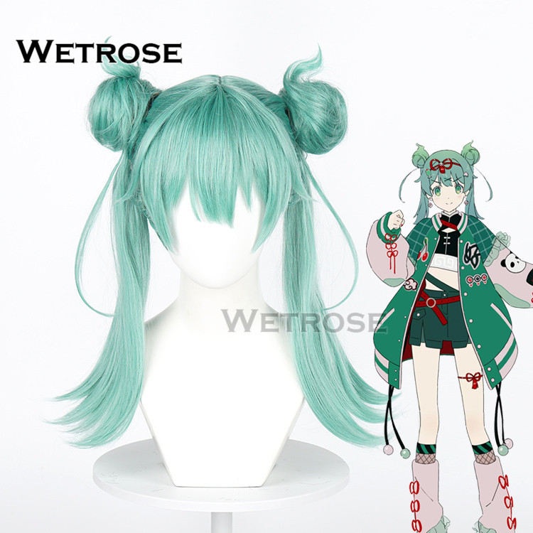 [Wetrose] In Stock Miku New Song [これでいいなのだ 好好好] DECO*27 - HAO Outfit Cosplay Wig