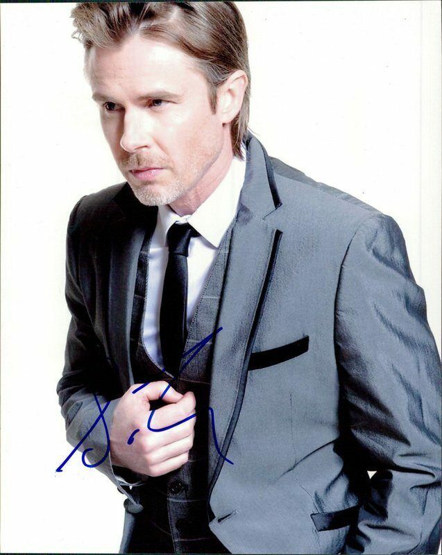 Sam Trammell authentic signed celebrity 8x10 Photo Poster painting W/Cert Autographed C2