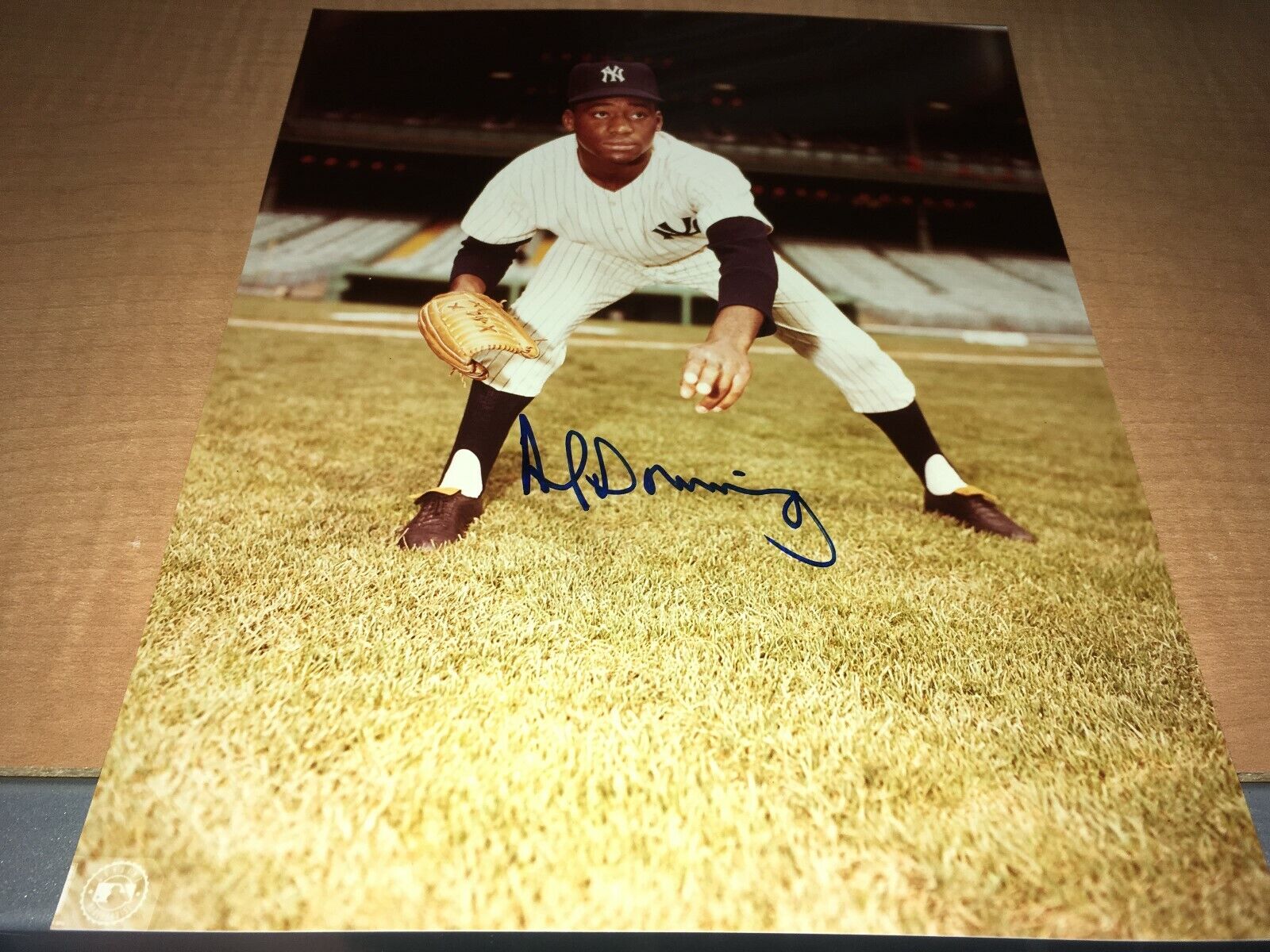 Al Downing New York Yankees Signed 8x10 Photo Poster painting W/Our COA