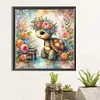 >SALE<5D DIY Full Round Drill Diamond Painting Turtle Kit Home Decor Art Craft 40x40cm