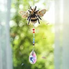DIY 5D Mosaic Sun Catcher Jewelry Diamond Painting Window Wind Chime (Bee)