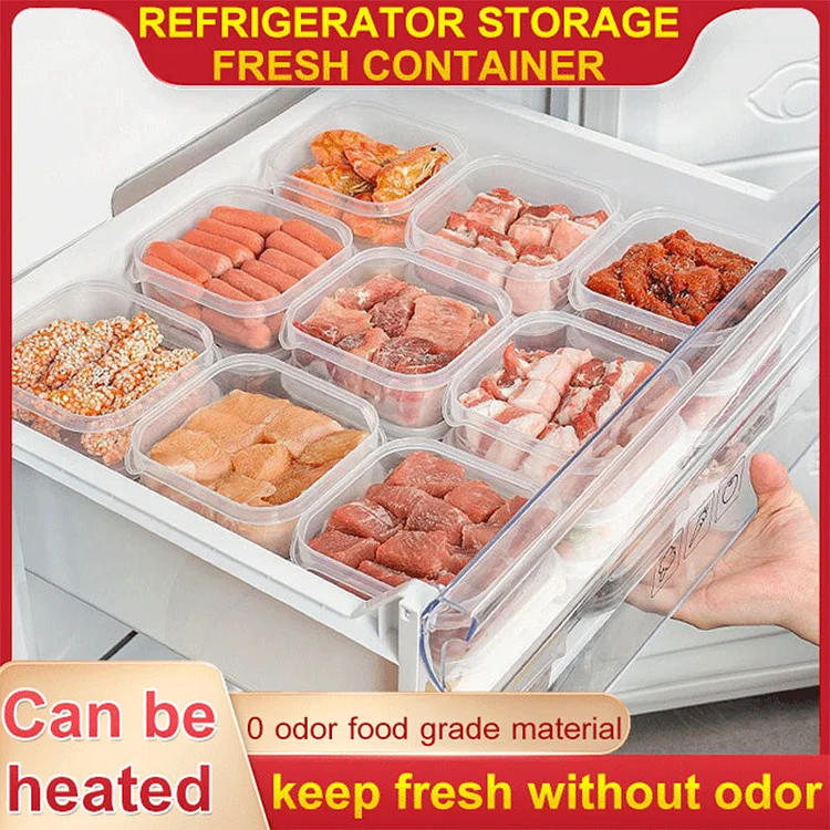 🔥Today only 7.99/pc🔥Refrigerator Fresh Frozen Meat Storage Container（50% OFF）