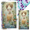 >SALE<5D DIY Full Round Drill Diamond Painting Girl Kit Home Decor Art Craft 40x70cm