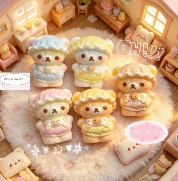 Mini Baby Bear Resin Charm