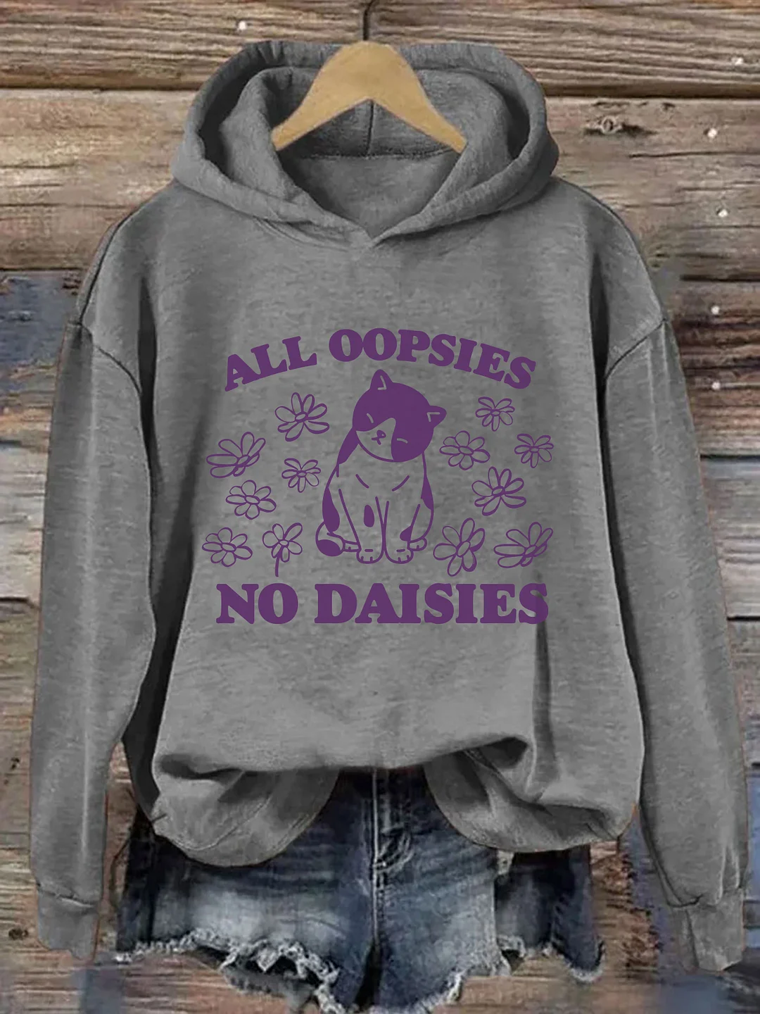 All Oopsies No Daisies Hoodie